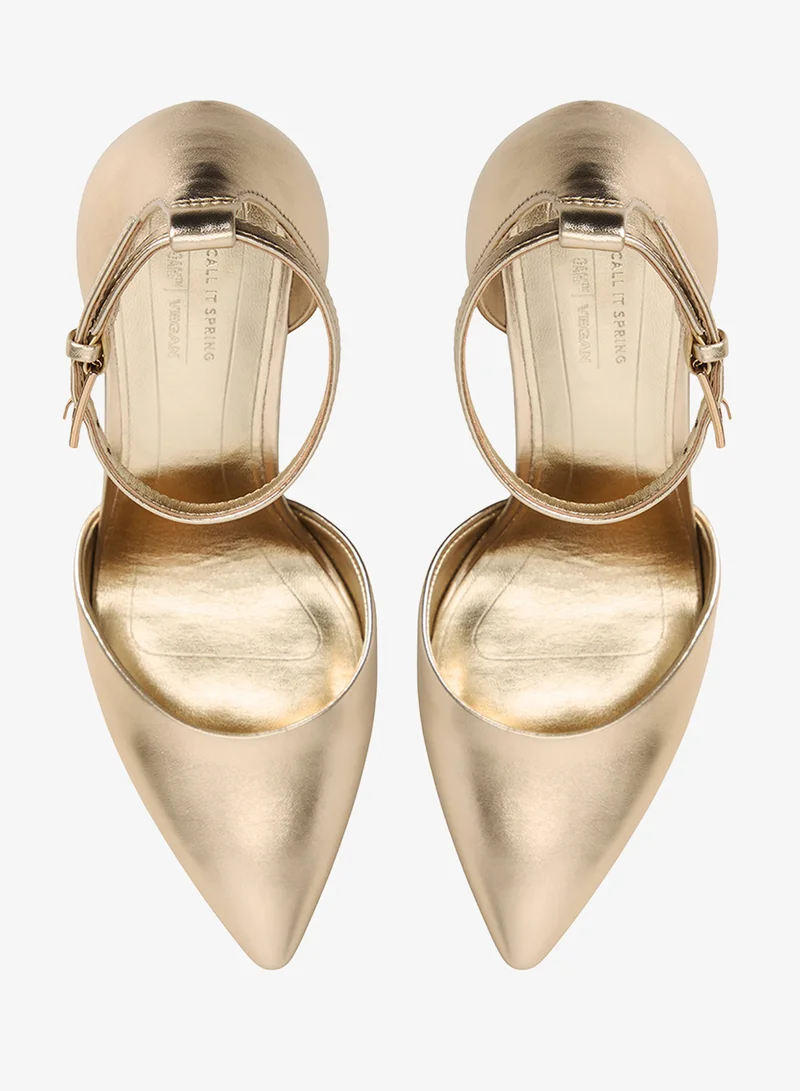 CALL IT SPRING  Kimmie Ankle Strap Pumps for Women | Best Price UAE